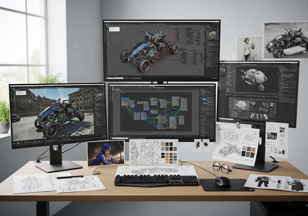 Building a Technical Art Portfolio for Canadian Game Development Programs